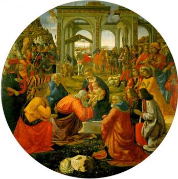 Domenico Ghirlandaio : Adoration of the Magi